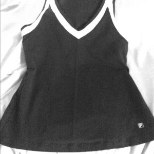 Workout shirt made of nylon and spandex